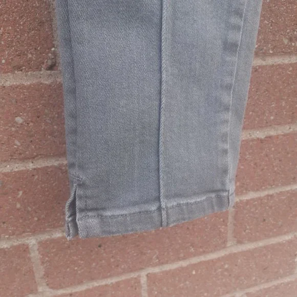 Designer RIANI PULL ON 360 STRETCH JEANS LEGGING JEGGINGS Grey 10 w/Measurements - Picture 3 of 4